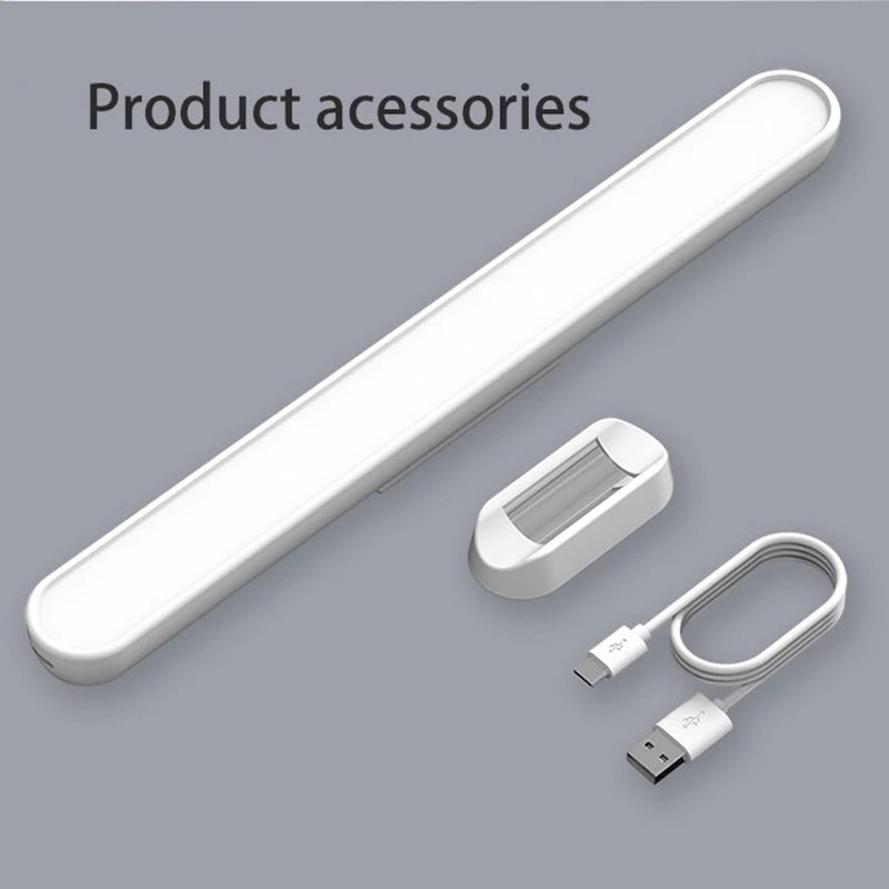 LED Makeup Mirror Light  5V USB Rechargeable Vanity Lamp Eye Protection Hanging Magnetic Desk Lamps Touch Switch Book Lights
