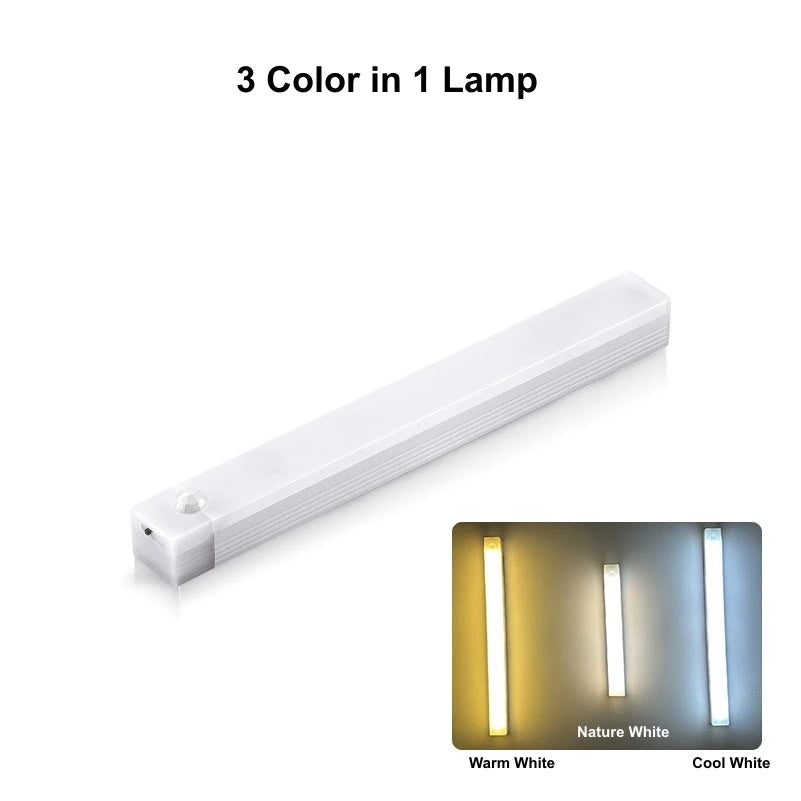 LumiBar™ - Barre LED Intelligente Sans Fil Détecteur de Mouvement