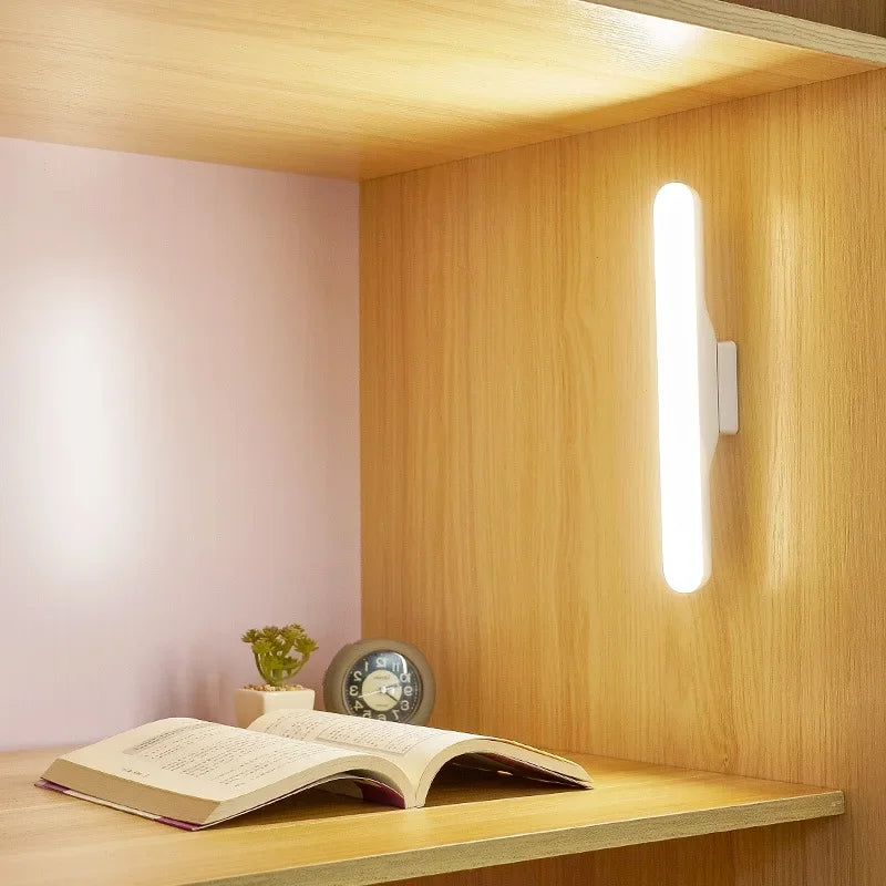 LED Makeup Mirror Light  5V USB Rechargeable Vanity Lamp Eye Protection Hanging Magnetic Desk Lamps Touch Switch Book Lights